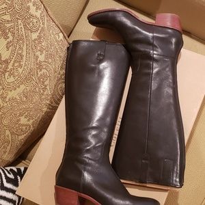 Cole Haan Tall Black Boots
